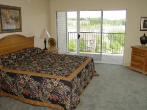 Jacuzzi Condo Bedroom View