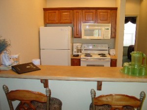 One Bedroom Condo Kitchen