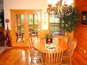 Two Bedroom Cabin Dining Area