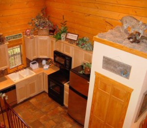 Two Bedroom Cabin Kitchen
