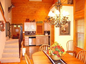 Two Bedroom Cabin Kitchen - Dining Room
