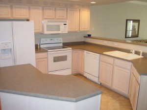 Two Bedroom Condo Kitchen